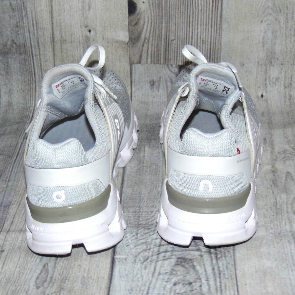 ON Cloudswift Helion Superfoam Gray/White Sneakers Womens Size 11 - Picture 5 of 7